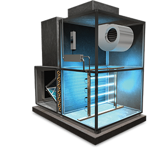 Commercial CC Series On-Coil / Drain Pan Germicidal UV Light - 2 Lamps –  UVLightSolutions